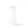 Lampada Da Terra Con Treppiede 1 Luce Flat In Polilux Bianco Made In Italy | Piantane - Lampade da Terra | Luce Art Shop Lampada Da Terra Con Treppiede 1 Luce Flat In Polilux Bianco Made In Italy | Linea Zero