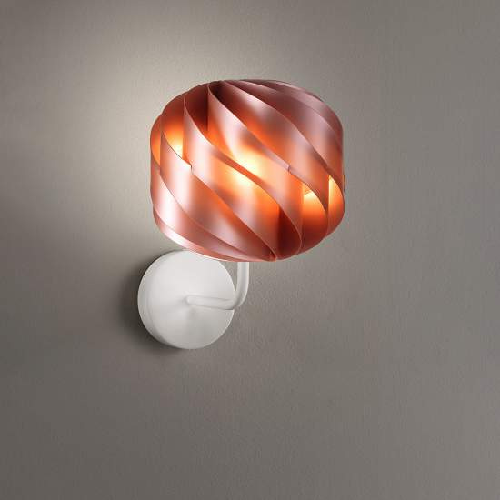 Applique Moderna Globe 1 Luce In Polilux Rame Made In Italy | Appliques - Lampade da Parete | Luce Art Shop Applique Moderna Globe 1 Luce In Polilux Rame Made In Italy | Linea Zero