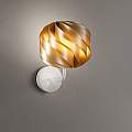 Applique Moderna Globe 1 Luce In Polilux Oro Made In Italy | Appliques - Lampade da Parete | Luce Art Shop Applique Moderna Globe 1 Luce In Polilux Oro Made In Italy | Linea Zero