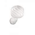 Applique Moderna Globe 1 Luce In Polilux Bianco Made In Italy | Linea Zero
