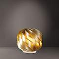 Lampada Da Tavolo Globe 1 Luce In Polilux Oro Con Base D25 Made In Italy | Abatjour - Lumi e Lumetti | Luce Art Shop Lampada Da Tavolo Globe 1 Luce In Polilux Oro Con Base D25 Made In Italy | Linea Zero