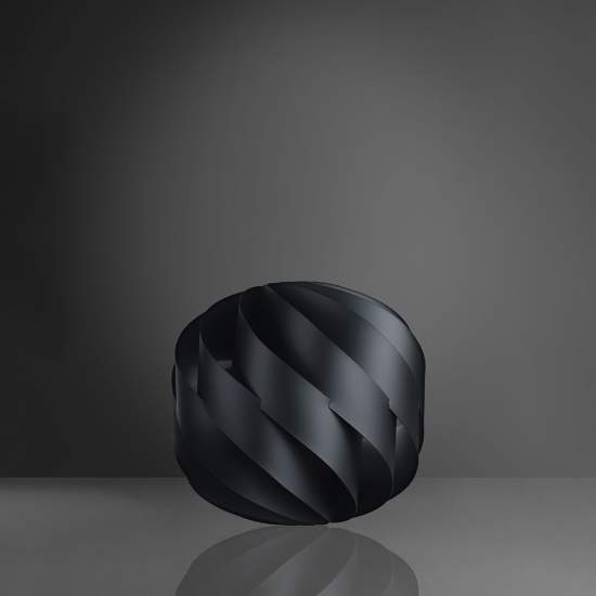 Lampada Da Terra Globe 1 Luce In Polilux Nero D55 Made In Italy | Piantane - Lampade da Terra | Luce Art Shop Lampada Da Terra Globe 1 Luce In Polilux Nero D55 Made In Italy | Linea Zero