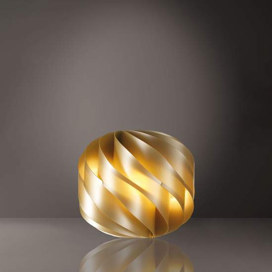 Lampada Da Terra Globe 1 Luce In Polilux Oro D55 Made In Italy | Piantane - Lampade da Terra | Luce Art Shop Lampada Da Terra Globe 1 Luce In Polilux Oro D55 Made In Italy | Linea Zero