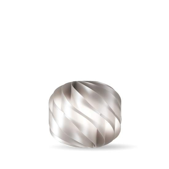 Lampada Da Terra Globe 1 Luce In Polilux Silver D55 Made In Italy | Linea Zero