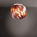 Plafoniera Moderna Globe 1 Luce In Polilux Rame D25 Made In Italy | Plafoniere - Lampade da soffitto | Luce Art Shop Plafoniera Moderna Globe 1 Luce In Polilux Rame D25 Made In Italy | Linea Zero