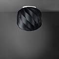 Plafoniera Moderna Globe 1 Luce In Polilux Nero D25 Made In Italy | Plafoniere - Lampade da soffitto | Luce Art Shop Plafoniera Moderna Globe 1 Luce In Polilux Nero D25 Made In Italy | Linea Zero