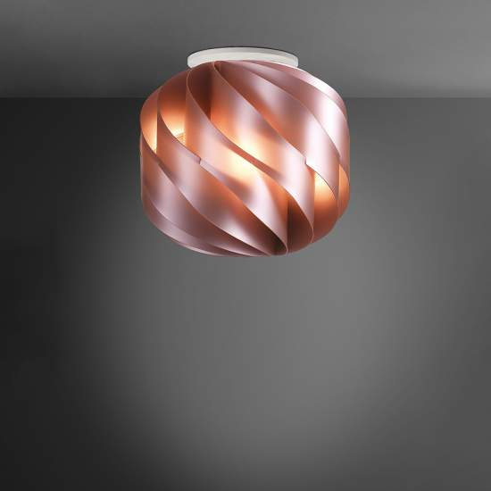 Plafoniera Moderna Globe 1 Luce In Polilux Rosa Metallico D25 Made In Italy | Plafoniere - Lampade da soffitto | Luce Art Shop Plafoniera Moderna Globe 1 Luce In Polilux Rosa Metallico D25 Made In Italy | Linea Zero