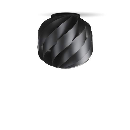 Plafoniera Moderna Globe 1 Luce In Polilux Nero D40 Made In Italy | Plafoniere - Lampade da soffitto | Luce Art Shop Plafoniera Moderna Globe 1 Luce In Polilux Nero D40 Made In Italy | Linea Zero