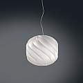 Sospensione Moderna Globe 1 Luce In Polilux Bianco D25 Made In Italy | Linea Zero