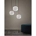 Sospensione Moderna Globe 1 Luce In Polilux Bianco D25 Made In Italy | Linea Zero