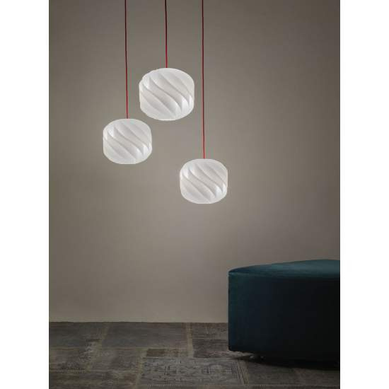 Sospensione Moderna Globe 1 Luce In Polilux Bianco D25 Made In Italy | Linea Zero