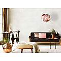 Sospensione Moderna Globe 1 Luce In Polilux Rosa Metallico D40 Made In Italy | Linea Zero