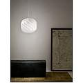 Sospensione Moderna Globe 1 Luce In Polilux Bianco D40 Made In Italy | Linea Zero