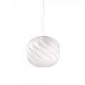 Sospensione Moderna Globe 1 Luce In Polilux Bianco D40 Made In Italy | Linea Zero