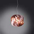 Sospensione Moderna Globe 3 Luci In Polilux Rosa Metallico Made In Italy | Lampadari e Sospensioni | Luce Art Shop Sospensione Moderna Globe 3 Luci In Polilux Rosa Metallico Made In Italy | Linea Zero