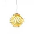 Sospensione Moderna 1 Luce Helios In Polilux Ocra H39 Made In Italy | Lampadari e Sospensioni | Luce Art Shop Sospensione Moderna 1 Luce Helios In Polilux Ocra H39 Made In Italy | Linea Zero