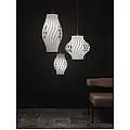 Sospensione Moderna 1 Luce Helios In Polilux Bianco H39 Made In Italy | Lampadari e Sospensioni | Luce Art Shop Sospensione Moderna 1 Luce Helios In Polilux Bianco H39 Made In Italy | Linea Zero