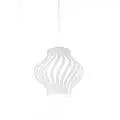 Sospensione Moderna 1 Luce Helios In Polilux Bianco H39 Made In Italy | Lampadari e Sospensioni | Luce Art Shop Sospensione Moderna 1 Luce Helios In Polilux Bianco H39 Made In Italy | Linea Zero