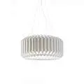 Lampadario Moderno 5 Luci Louise In Polilux Bianco Made In Italy | Lampadari e Sospensioni | Luce Art Shop Lampadario Moderno 5 Luci Louise In Polilux Bianco Made In Italy | Linea Zero