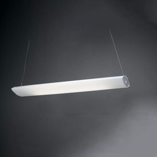 Sospensione Lineare Moderna Litos In Polilux Bianco Led Integrato Made In Italy | Lampadari e Sospensioni | Luce Art Shop Sospensione Lineare Moderna Litos In Polilux Bianco Led Integrato Made In Italy | Linea Zero