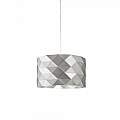 Sospensione Moderna 3 Luci Prisma In Polilux Silver Made In Italy | Lampadari e Sospensioni | Luce Art Shop Sospensione Moderna 3 Luci Prisma In Polilux Silver Made In Italy | Linea Zero