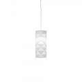 Sospensione Moderna 1 Luce Prisma In Polilux Bianco D13 Made In Italy | Lampadari e Sospensioni | Luce Art Shop Sospensione Moderna 1 Luce Prisma In Polilux Bianco D13 Made In Italy | Linea Zero