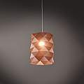 Sospensione Moderna 1 Luce Prisma In Polilux Rame D27 Made In Italy | Lampadari e Sospensioni | Luce Art Shop Sospensione Moderna 1 Luce Prisma In Polilux Rame D27 Made In Italy | Linea Zero