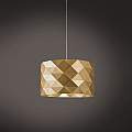 Sospensione Moderna 1 Luce Prisma In Polilux Oro D40 Made In Italy | Lampadari e Sospensioni | Luce Art Shop Sospensione Moderna 1 Luce Prisma In Polilux Oro D40 Made In Italy | Linea Zero