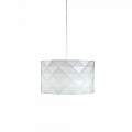 Sospensione Moderna 1 Luce Prisma In Polilux Bianco D40 Made In Italy | Lampadari e Sospensioni | Luce Art Shop Sospensione Moderna 1 Luce Prisma In Polilux Bianco D40 Made In Italy | Linea Zero