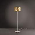 Lampada Da Terra Moderna 1 Luce Prisma In Polilux Oro H153 Made In Italy | Piantane - Lampade da Terra | Luce Art Shop Lampada Da Terra Moderna 1 Luce Prisma In Polilux Oro H153 Made In Italy | Linea Zero