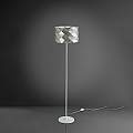 Lampada Da Terra Moderna 1 Luce Prisma In Polilux Silver H153 Made In Italy | Piantane - Lampade da Terra | Luce Art Shop Lampada Da Terra Moderna 1 Luce Prisma In Polilux Silver H153 Made In Italy | Linea Zero