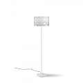 Lampada Da Terra Moderna 1 Luce Prisma In Polilux Bianco H153 Made In Italy | Linea Zero