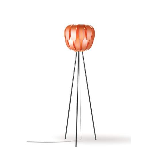 Lampada Da Terra Con Treppiede 1 Luce Queen In Polilux Rame D60 Made In Italy | Piantane - Lampade da Terra | Luce Art Shop Lampada Da Terra Con Treppiede 1 Luce Queen In Polilux Rame D60 Made In Italy | Linea Zero