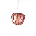 Sospensione Moderna 1 Luce Queen In Polilux Rosa Metallico D29 Made In Italy | Lampadari e Sospensioni | Luce Art Shop Sospensione Moderna 1 Luce Queen In Polilux Rosa Metallico D29 Made In Italy | Linea Zero