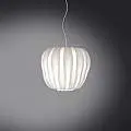 Sospensione Moderna 2 Luci Queen In Polilux Bianco D60 Made In Italy | Lampadari e Sospensioni | Luce Art Shop Sospensione Moderna 2 Luci Queen In Polilux Bianco D60 Made In Italy | Linea Zero