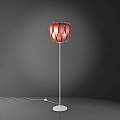Lampada Da Terra Con Base 1 Luce Queen Polilux Rosa Metallico D60 Made In Italy | Piantane - Lampade da Terra | Luce Art Shop Lampada Da Terra Con Base 1 Luce Queen Polilux Rosa Metallico D60 Made In Italy | Linea Zero