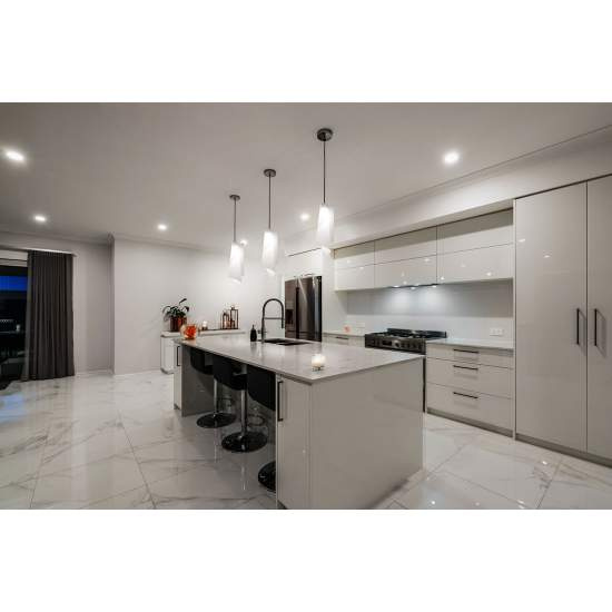 Sospensione Moderna A 1 Luce Vela In Polilux Bianco H50 Made In Italy | Linea Zero