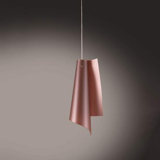 Sospensione Moderna A 1 Luce Vela In Polilux Rame H70 Made In Italy | Lampadari e Sospensioni | Luce Art Shop Sospensione Moderna A 1 Luce Vela In Polilux Rame H70 Made In Italy | Linea Zero