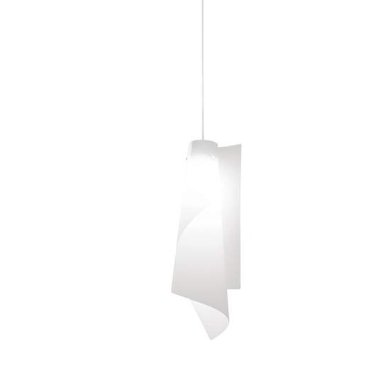 Sospensione Moderna A 1 Luce Vela In Polilux Bianco H70 Made In Italy | Lampadari e Sospensioni | Luce Art Shop Sospensione Moderna A 1 Luce Vela In Polilux Bianco H70 Made In Italy | Linea Zero
