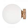 Applique Contemporanea Basic Form Grande In Metallo Colore Oro 1 Luce MOD321WL-01G3