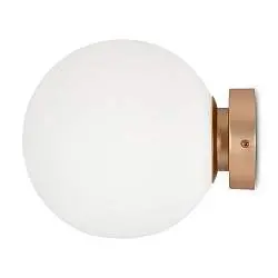 Applique Contemporanea Basic Form Grande In Metallo Colore Oro 1 Luce
