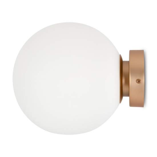 Applique Contemporanea Basic Form Grande In Metallo Colore Oro 1 Luce MOD321WL-01G3