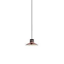 Lampadario Contemporaneo Cordea D 36Cm Metallo Oro Rosa Led 10W