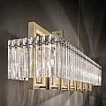 Sospensione Classica Crek Metallo Ottone Vetro 14 Luci CREK-S14