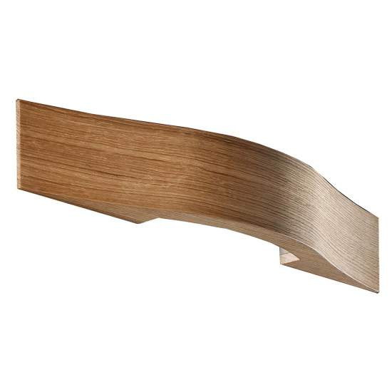 Applique Contemporanea Libe Metallo/Legno Rovere E Cristallo Led 7W LIBE-A-55