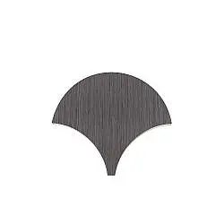 Applique Contemporanea Palm Metallo Grigio Led 5W