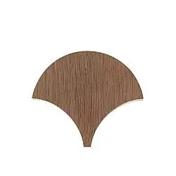 Applique Contemporanea Palm Metallo Marrone Led 11W