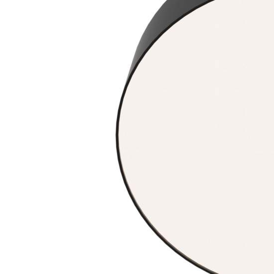 Plafoniera Moderna Zon Alluminio Nero 26W C032CL-L32B4K