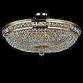 Plafoniera Contemporanea Ottilia Metallo Oro 12 Luci Diffusori Metallo DIA700-CL-12-G