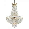 Lampadaro Contemporaneo Bella Metallo Oro 6 Luci Diffusori Metallo DIA750-TT40-WG
